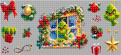 16oz Christmas-S  2252
